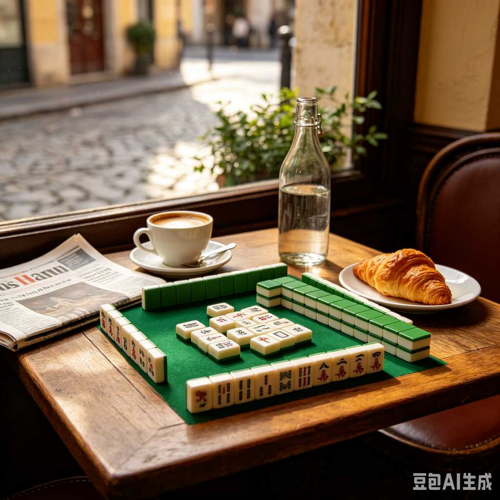 gold accent mahjong set