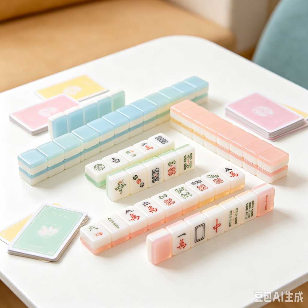 green mahjong tiles
