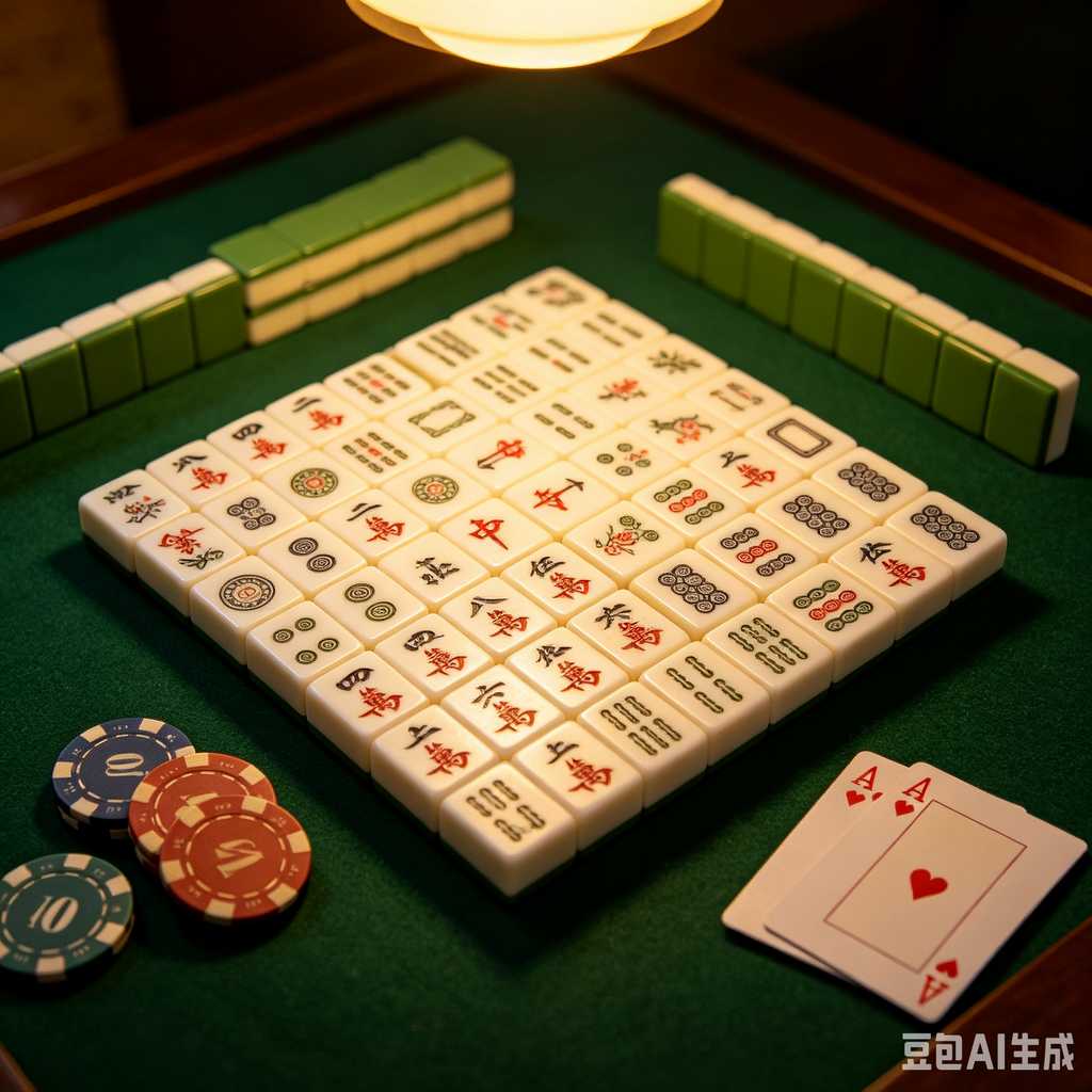 uniform color mahjong set print